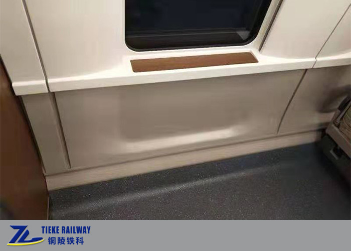 Parete laterale decorativa delle parti ferroviarie degli interni che decora i piatti interni
