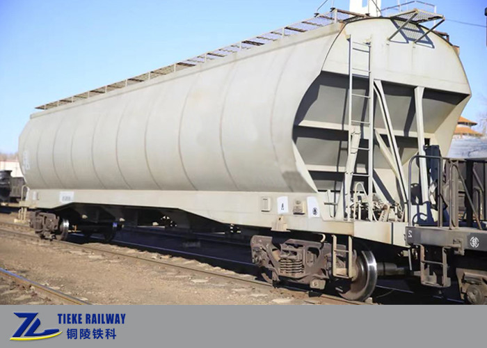 Corn Corn Wheat Soya Beans Grain Hopper Wagons Ferrovie di scartamento 1435mm Pay Load 70 tonnellate
