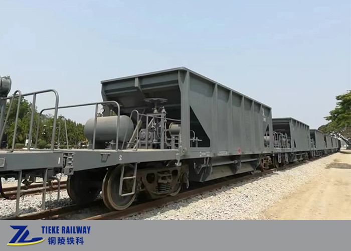 1000 mm di larghezza di metro Ferrovie di lastra Hopper Wagon Pagare carico 40T Capacità 25 metri cubi