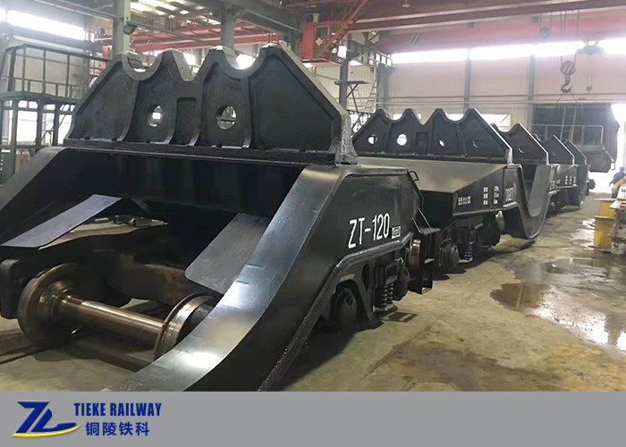 Basso costo a bassa velocità dell'automobile di 120 Ton Hot Metal Ladle Transfer per fabbricazione dell'acciaio