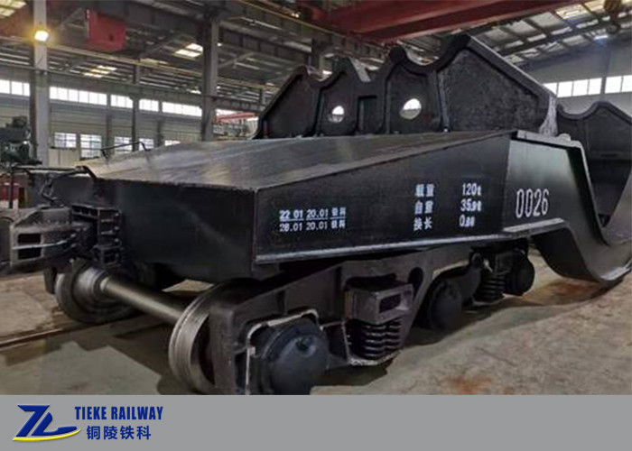 Basso costo a bassa velocità dell'automobile di 120 Ton Hot Metal Ladle Transfer per fabbricazione dell'acciaio