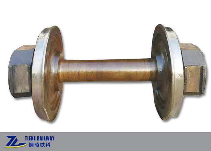 Tipo ferroviario vagone di G del carico di Axle Assembly For 120t della ruota del treno di Wheelset 840mm