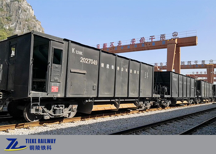 Vagone ferroviario del saltatore del vagone del carico di UIC 60t per le particelle minerali del minerale metallifero della zavorra