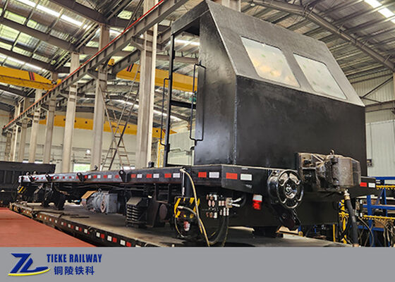 25 tonnellate Ferrovia elettrica Carro piatto Ferrovia a guida autonoma Carro piatto