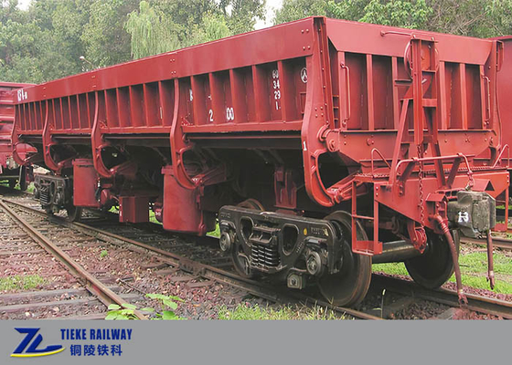 rimorchio di scarico pneumatico della zavorra dello scarico 50km/h di capacità laterale ferroviaria dell'automobile 27m3