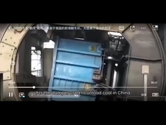 Il veicolo cargo si gira!!! Entro 20 secondi che scaricano 8 carboni dei carrelli