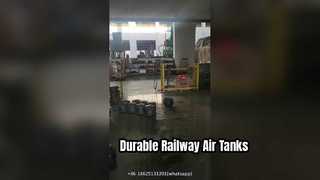 Parti del freno dei vagoni ferroviari del serbatoio dell'aria del serbatoio dell'aria in acciaio inossidabile T4003